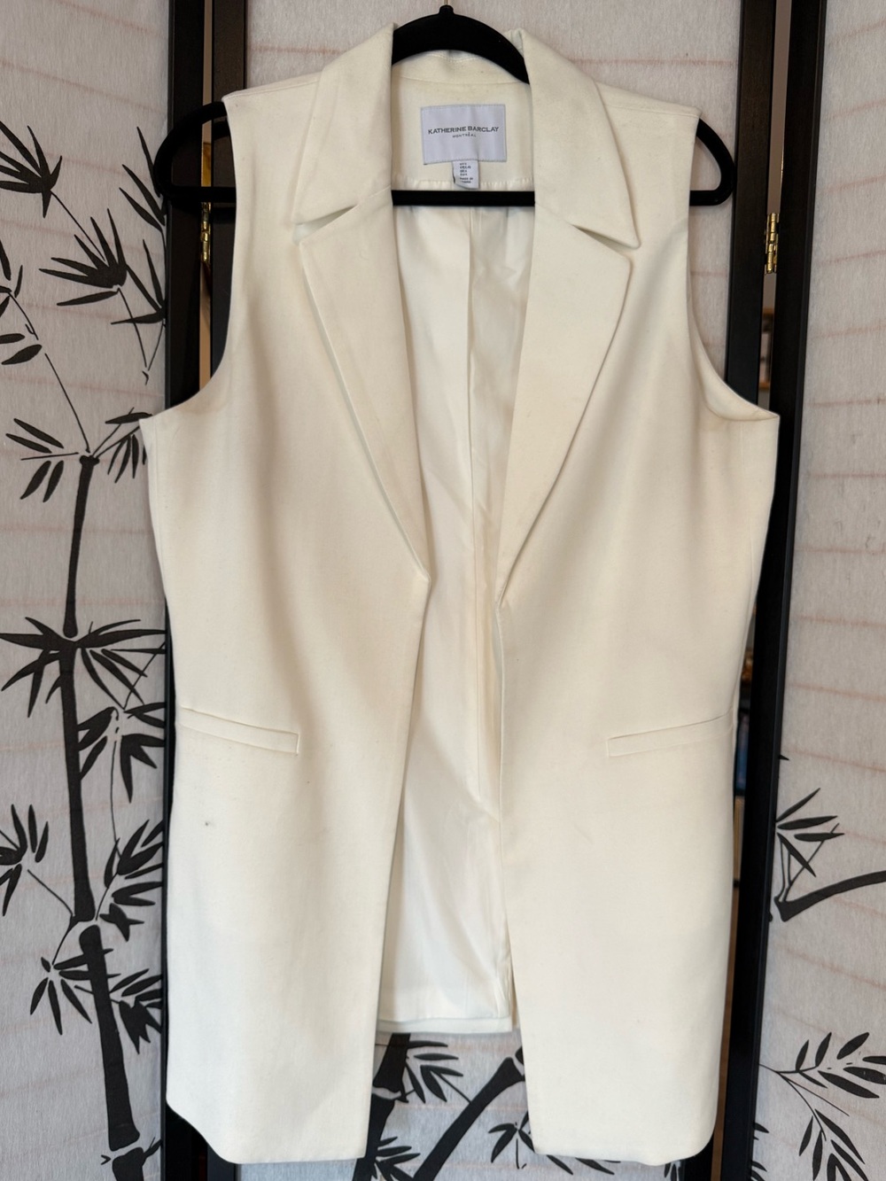 🤍 Semi Off- White Blazer Vest🤍